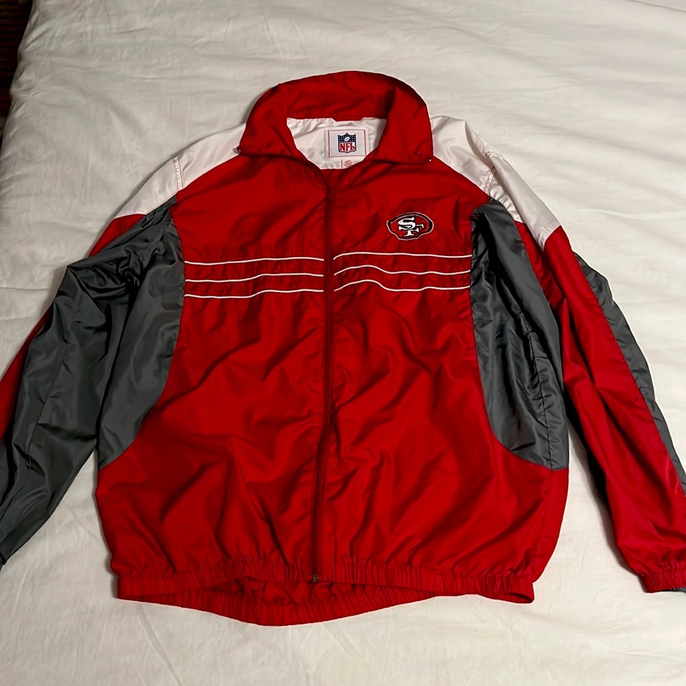 Men’s Size L NFL Windbreaker Jacket